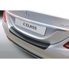 Накладка на задний бампер Mercedes C Class W205 (2014-)